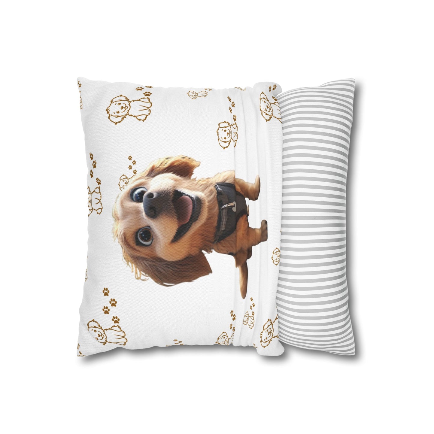 Custom Pillows for Your Adorable Pup Puppy Pillowcase Cute Cushion