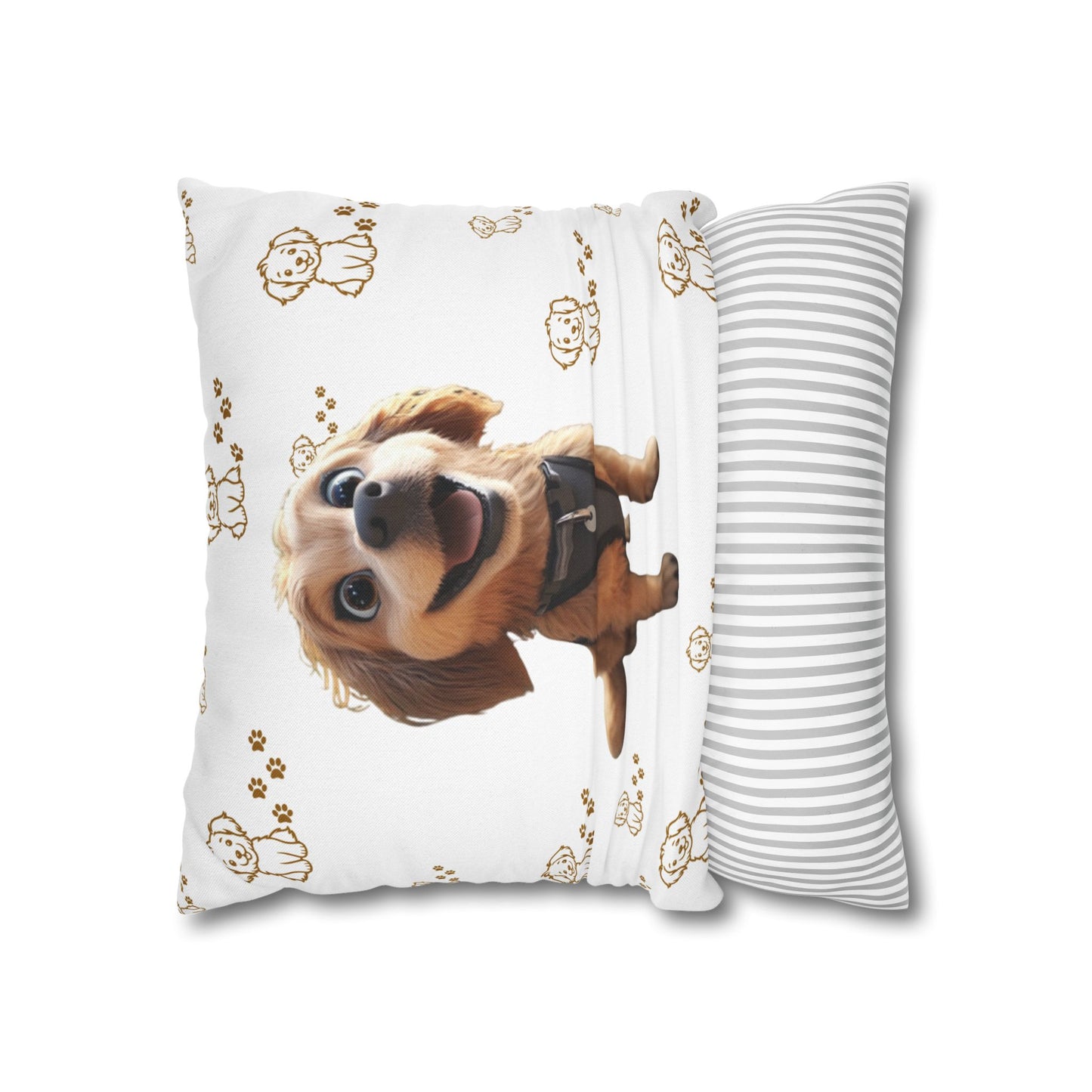 Custom Pillows for Your Adorable Pup Puppy Pillowcase Cute Cushion