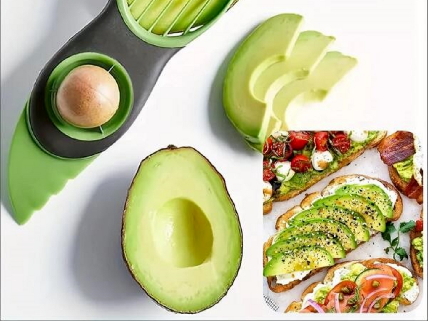 Avocado slicer Avocado Peeler Avocado Cutter Pit Remover Fruit Slicer Avocado Knife Kitchen Tools