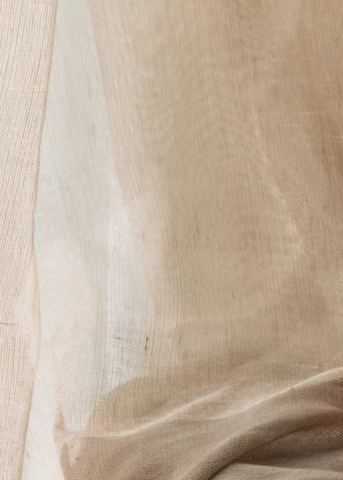 Curtains Light Sheer Window Drapes Brown Sheer