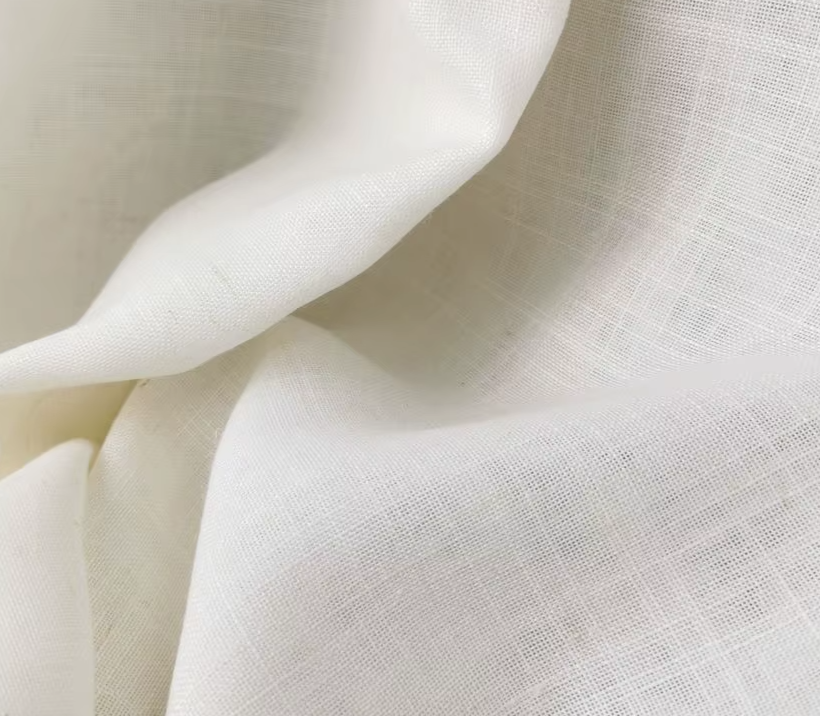 Modern sheer Curtain Linen White Sheer European Style Window Curtains