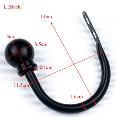Curtain Tieback Holder 2pcs/set Tie Backs Curtain Drapes Decoration Holdback Curtain Decor