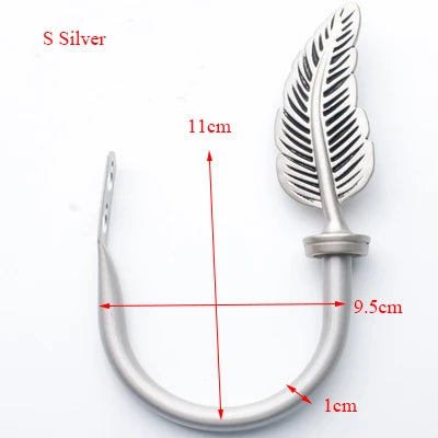 Curtain Tieback Holder 2pcs/set Tie Backs Curtain Drapes Decoration Holdback Curtain Decor