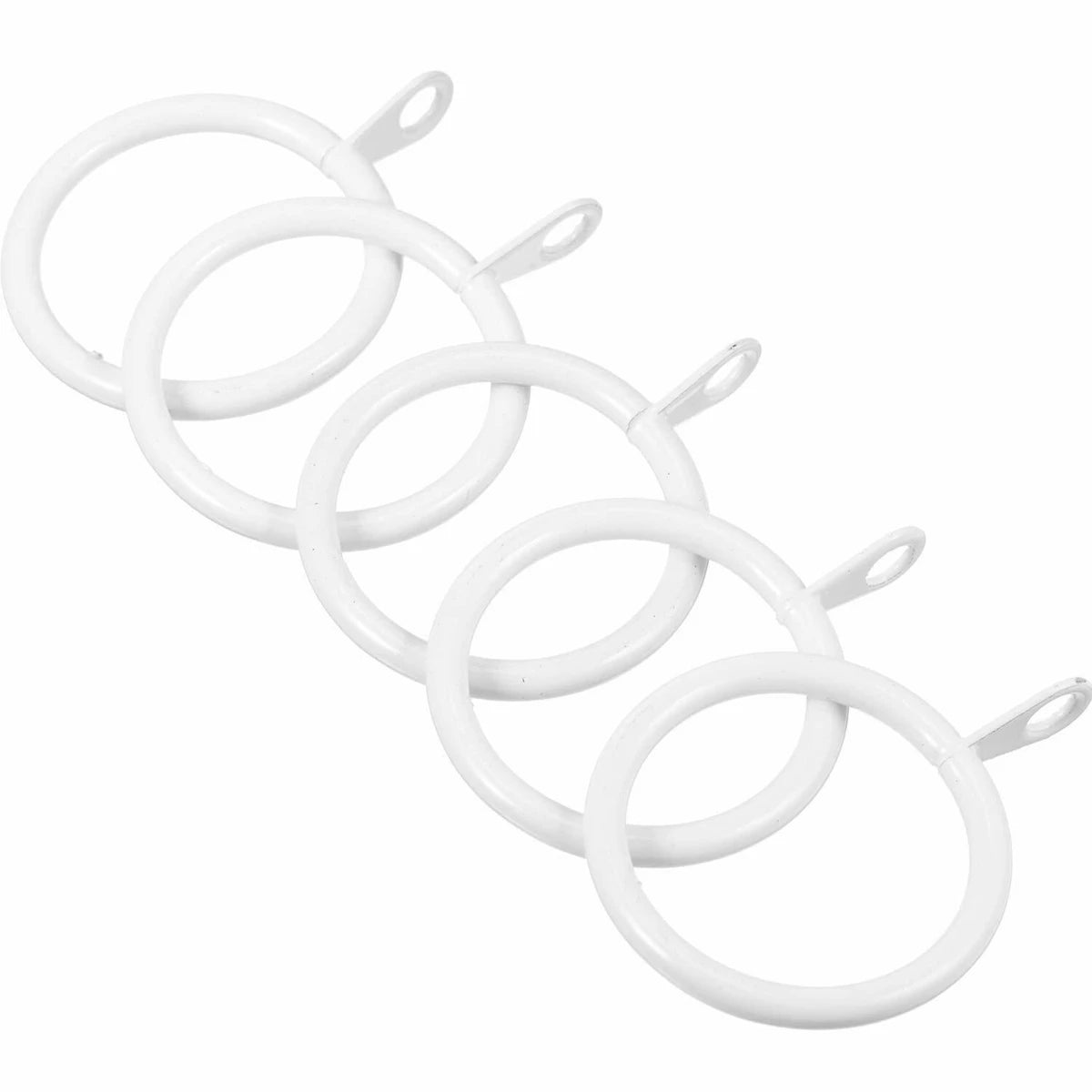 Curtain Rings Metal Curtain Rings Hanging Hooks for Curtains Rods Pole Heavy Duty Rings Inner dia. 30 mm /1.2 inch