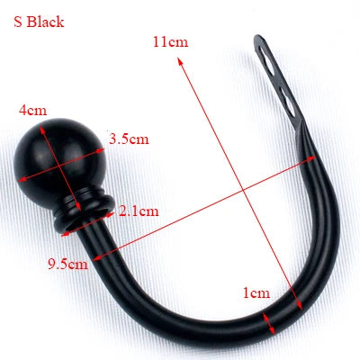 Curtain Tieback Holder 2pcs/set Tie Backs Curtain Drapes Decoration Holdback Curtain Decor