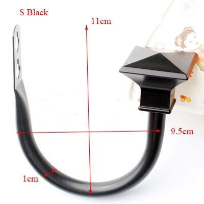Curtain Tieback Holder 2pcs/set Tie Backs Curtain Drapes Decoration Holdback Curtain Decor