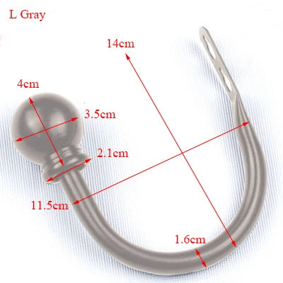 Curtain Tieback Holder 2pcs/set Tie Backs Curtain Drapes Decoration Holdback Curtain Decor
