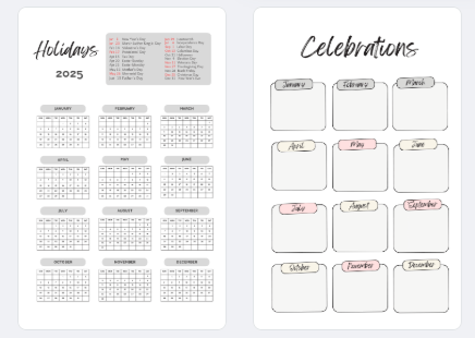 Life Design Planner 2025 Customized planner Customized Journal