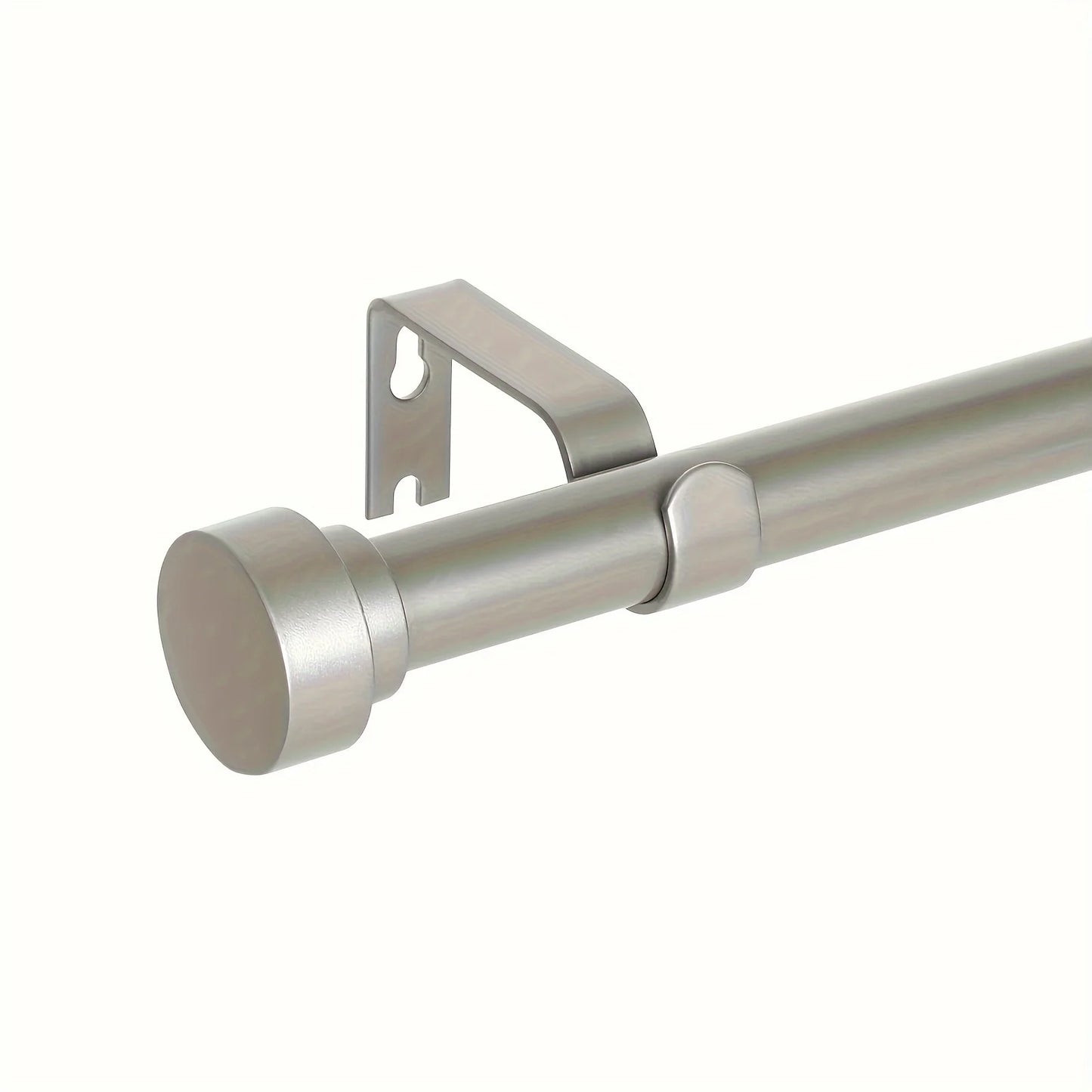 1‘’Diameter Heavy Duty Curtain Rods, One Set of silver Curtain rod, Window treatment, Drapes rod,Curtains Rods.