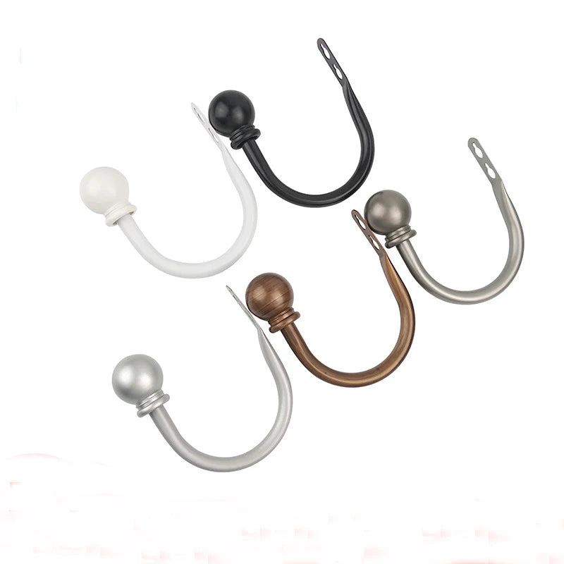 Curtain Tieback Holder 2pcs/set Tie Backs Curtain Drapes Decoration Holdback Curtain Decor