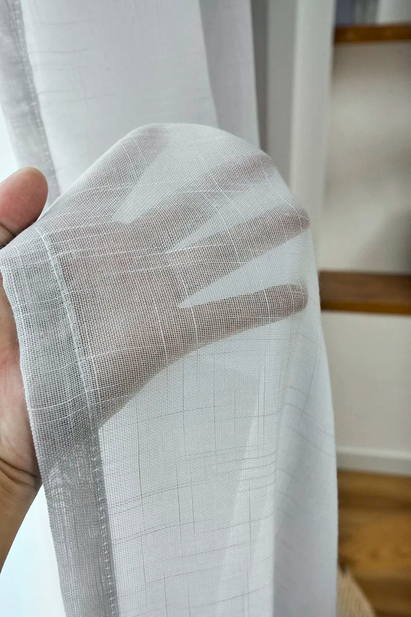 Light gray Curtains Grey Sheer curtains Luxury Curtain Custom Curtains
