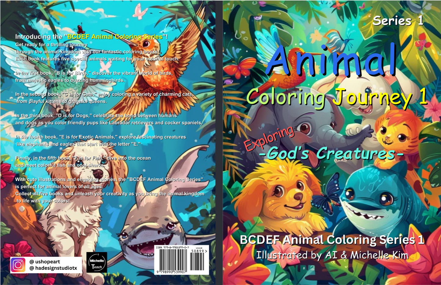Animal Coloring Journey 1