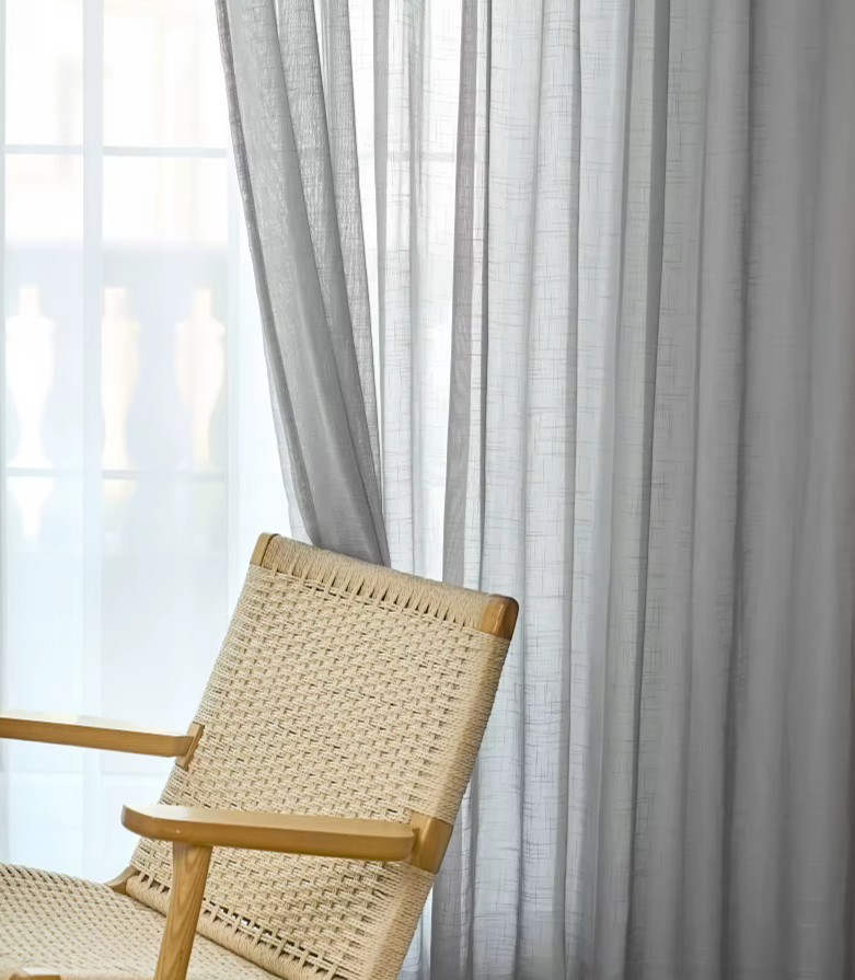 Light gray Curtains Grey Sheer curtains Luxury Curtain Custom Curtains
