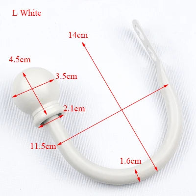 Curtain Tieback Holder 2pcs/set  Tie Backs Curtain Drapes Decoration  Holdback  Curtain Decor