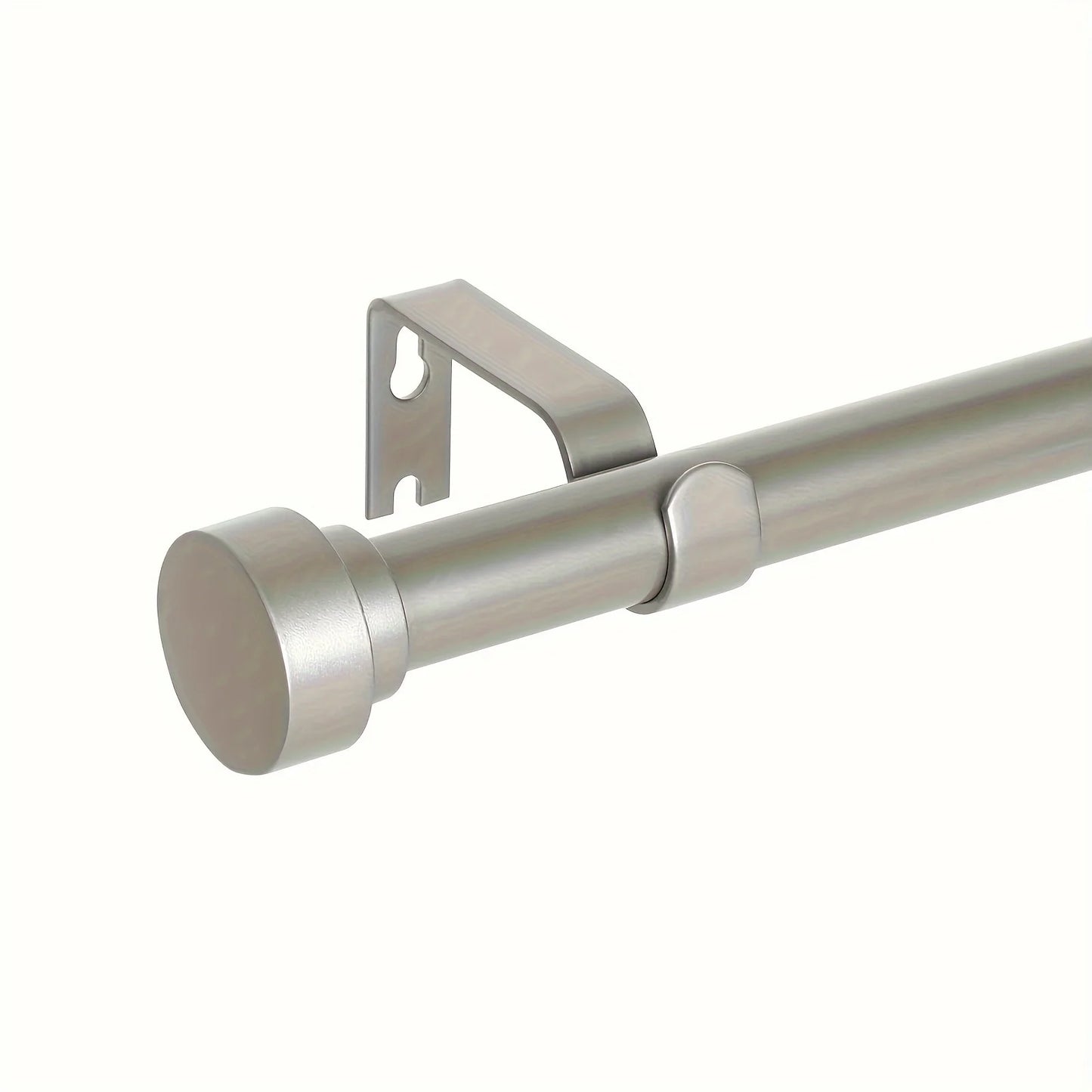 Curtain rod，1‘’Diameter Heavy Duty Curtain Rods, Silver Curtains Rods.